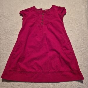 Mini Boden girls size 7-8 years light weight red corduroy candy apple red VVGUC